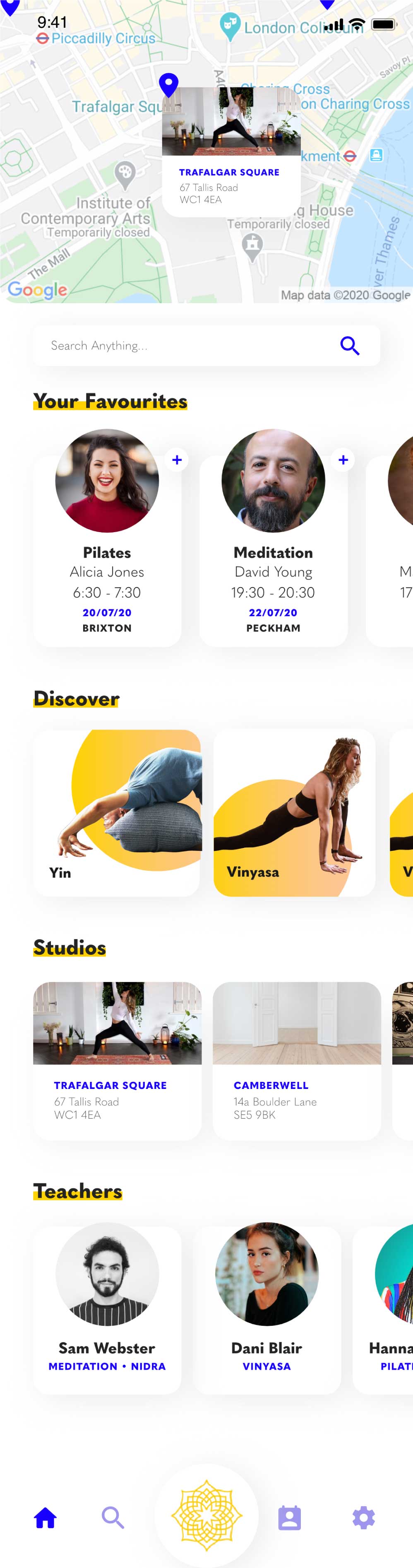 Designed policy dashboard